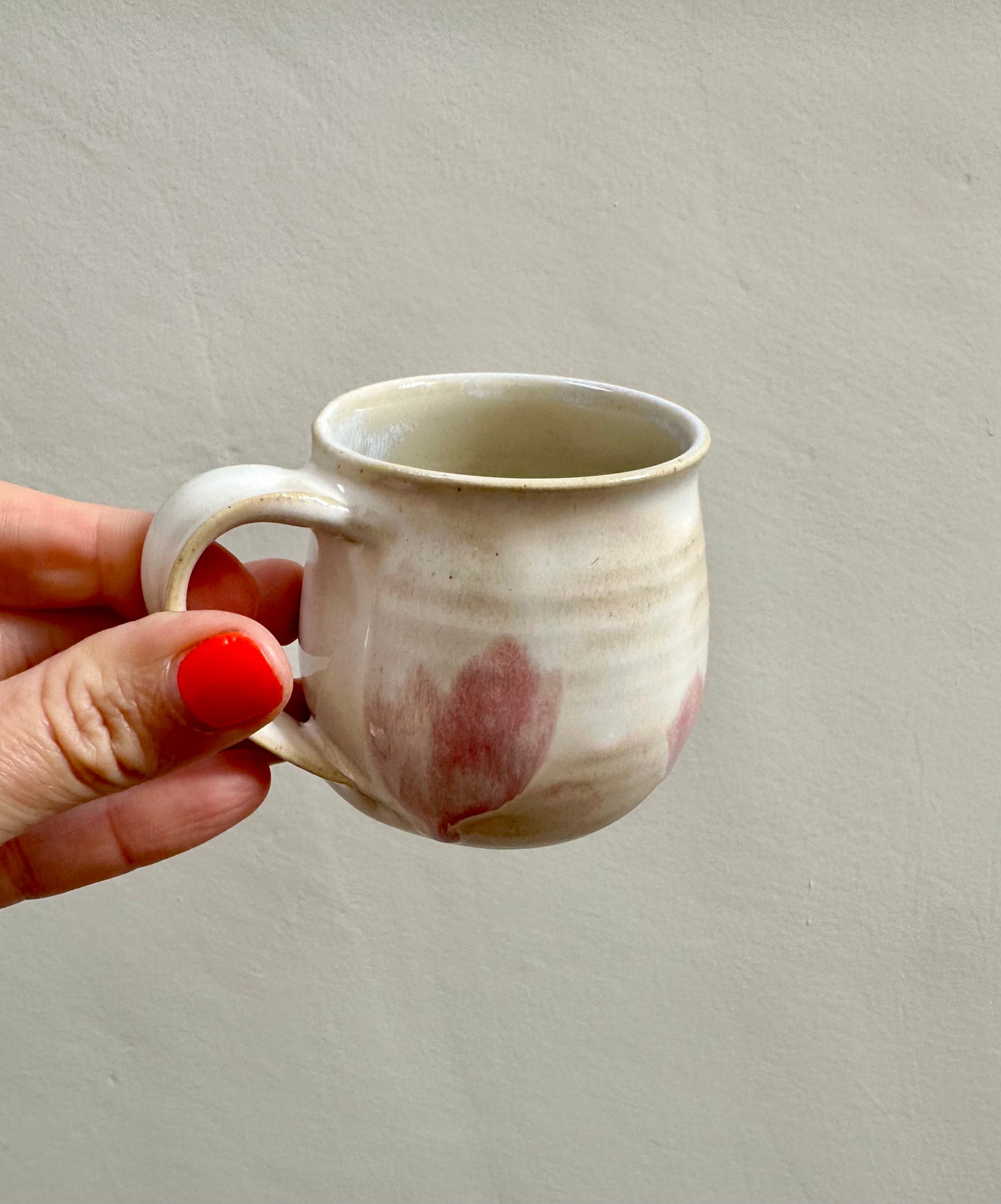 Pink Loose Heart Espresso Cup