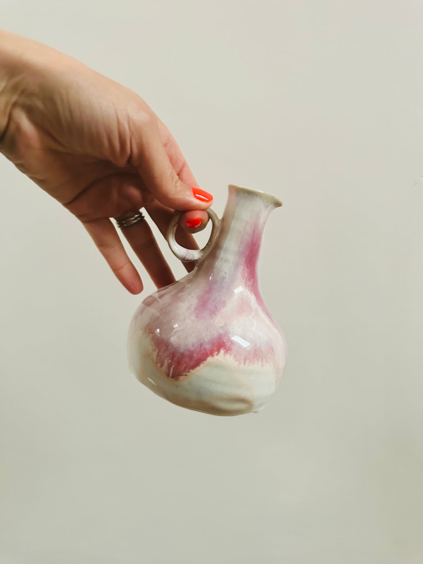 Pink bud vase