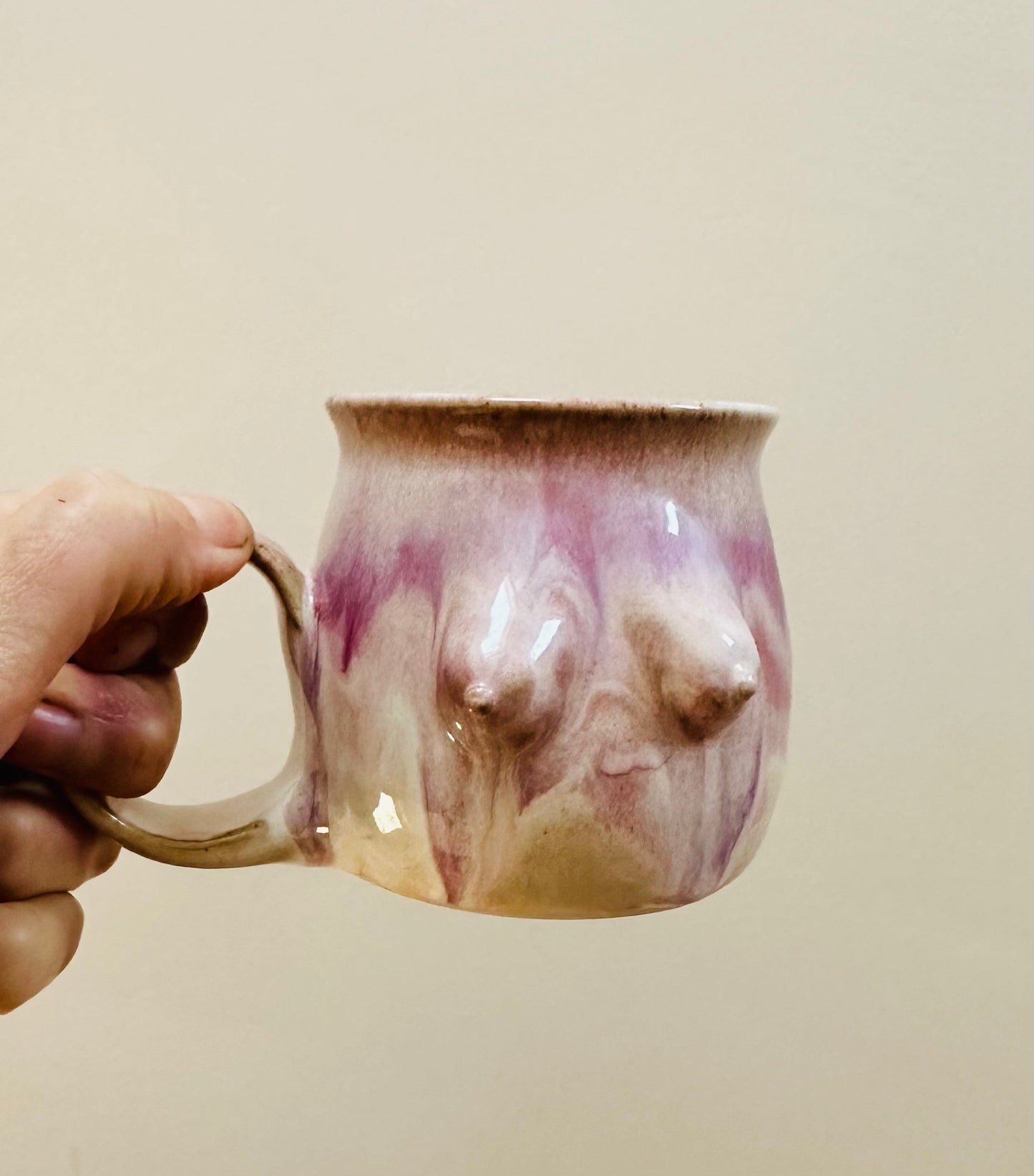 Marshmallow Boob Mug