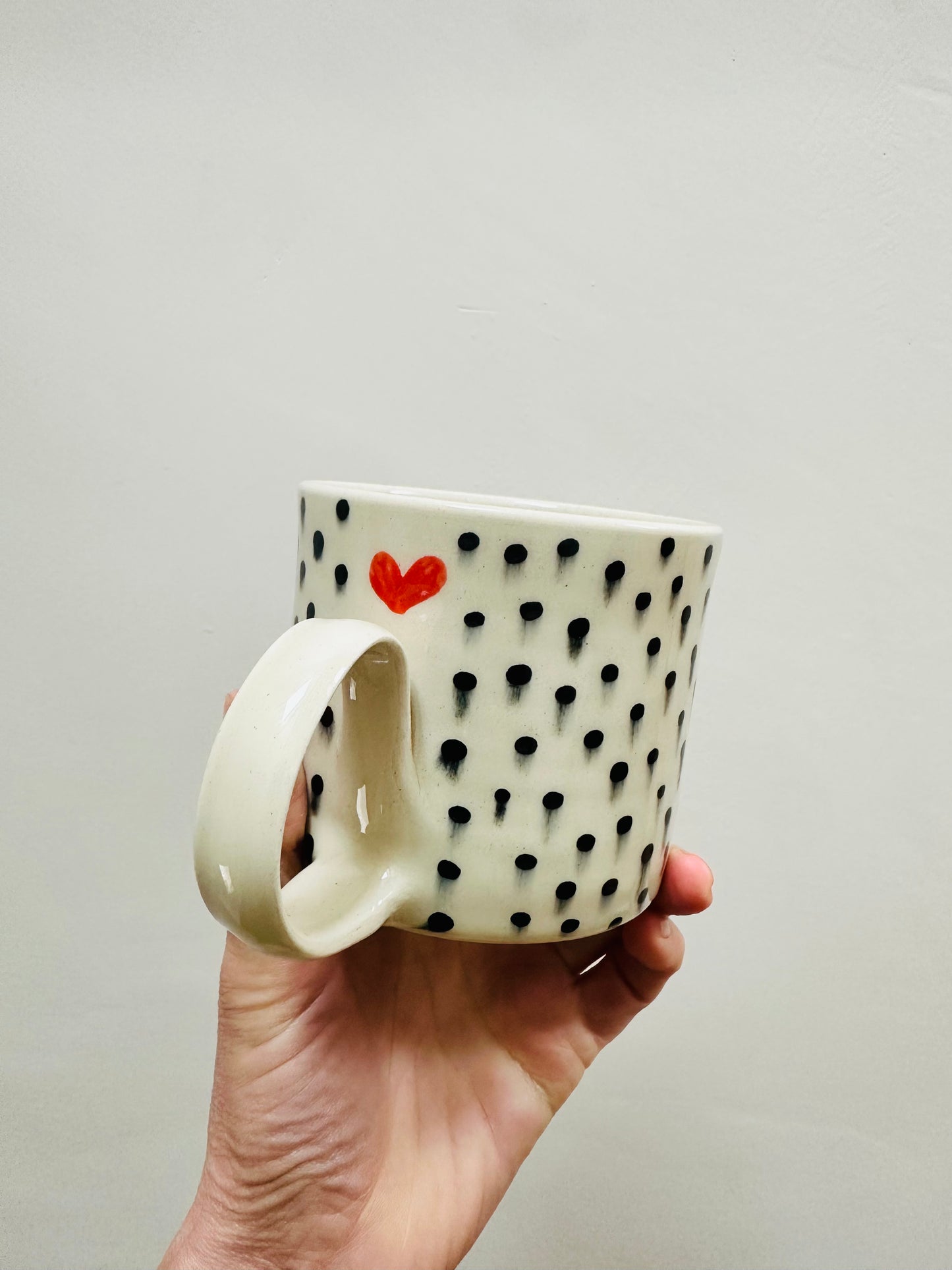 Wonky Spots Mug - seconds