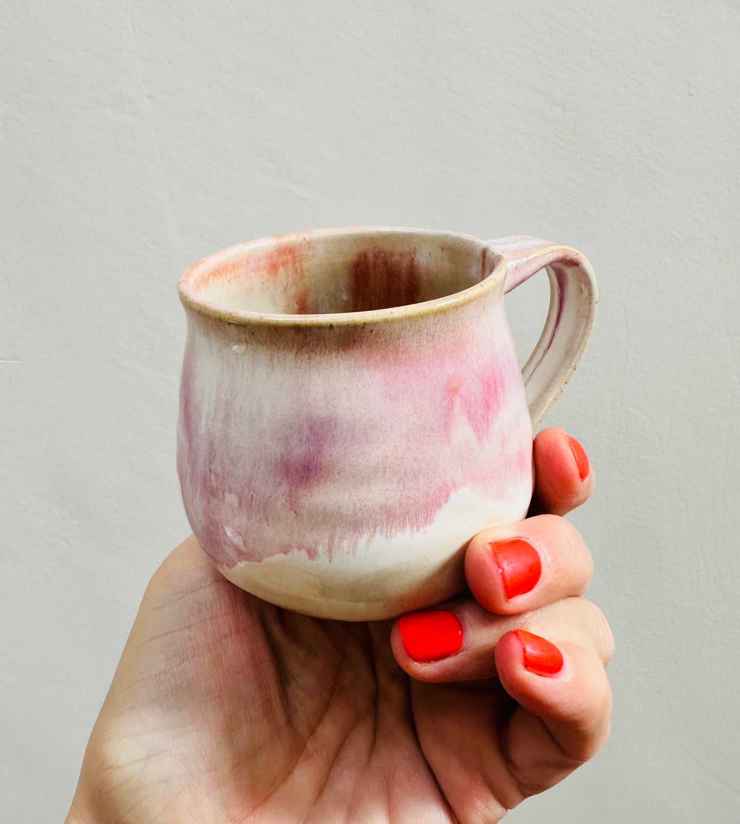 Pink Drippy Espresso Cup