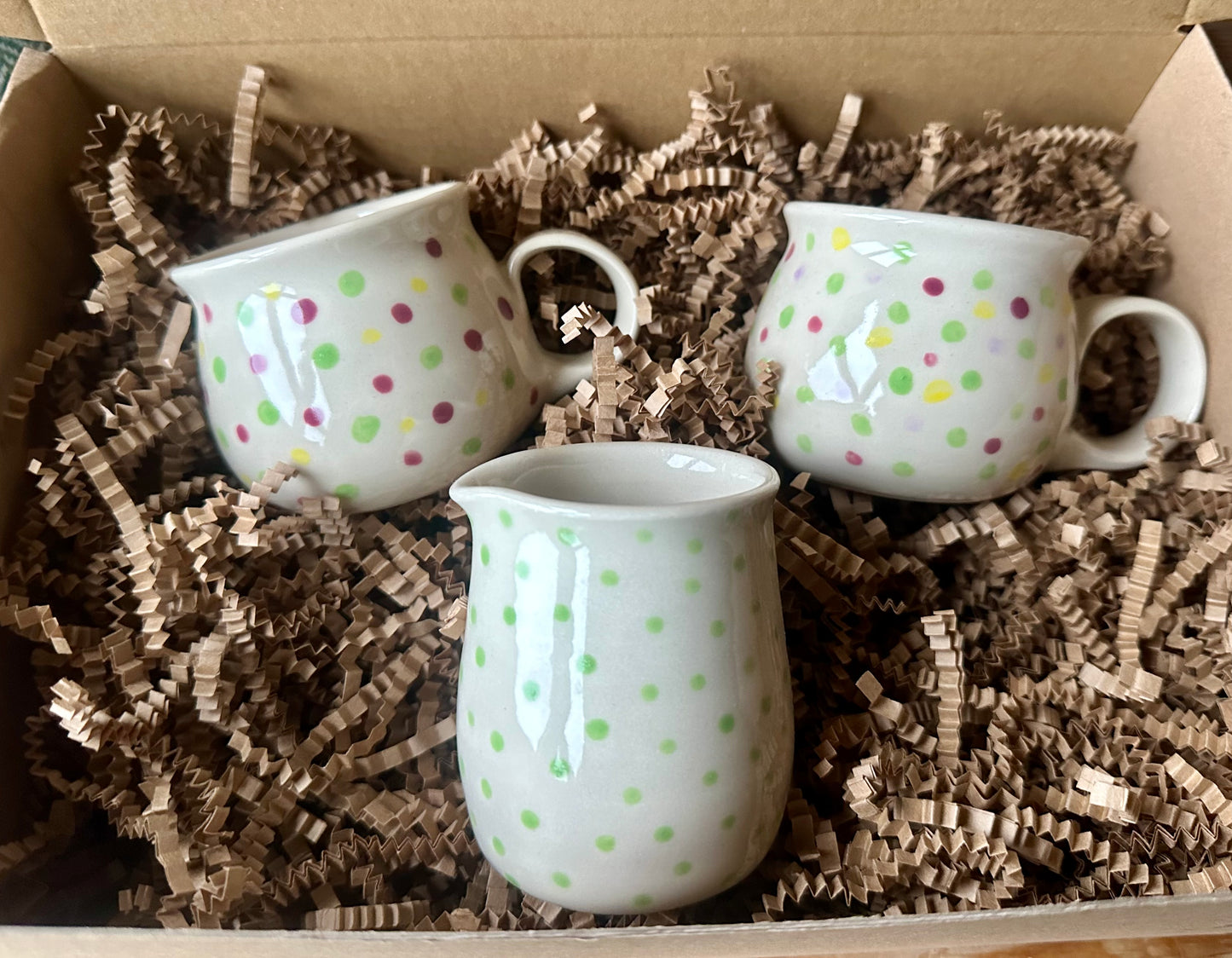 Espresso Cup Set with mini jug