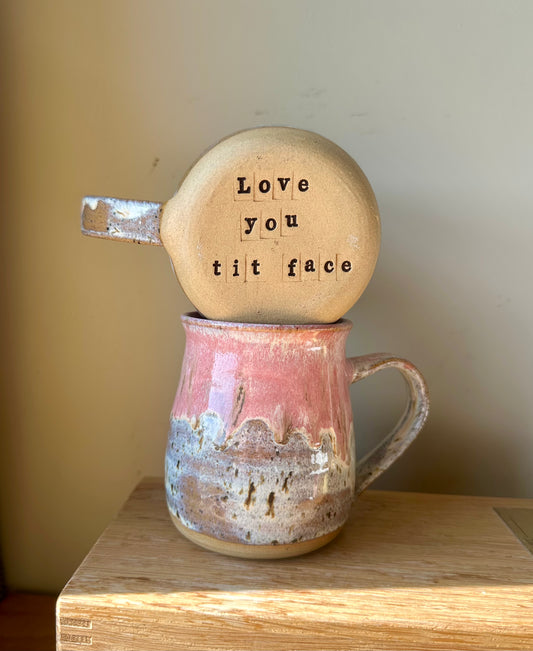 SECONDS ~ tit face ~ Mug