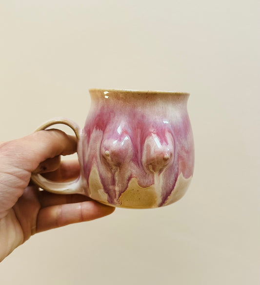 Marshmallow Boob Mug