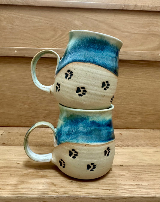 Paw Print Mug