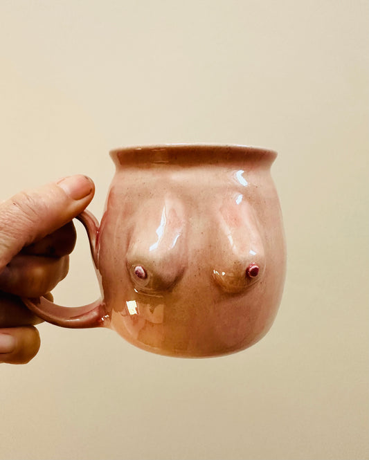 Peachy Boob Mug