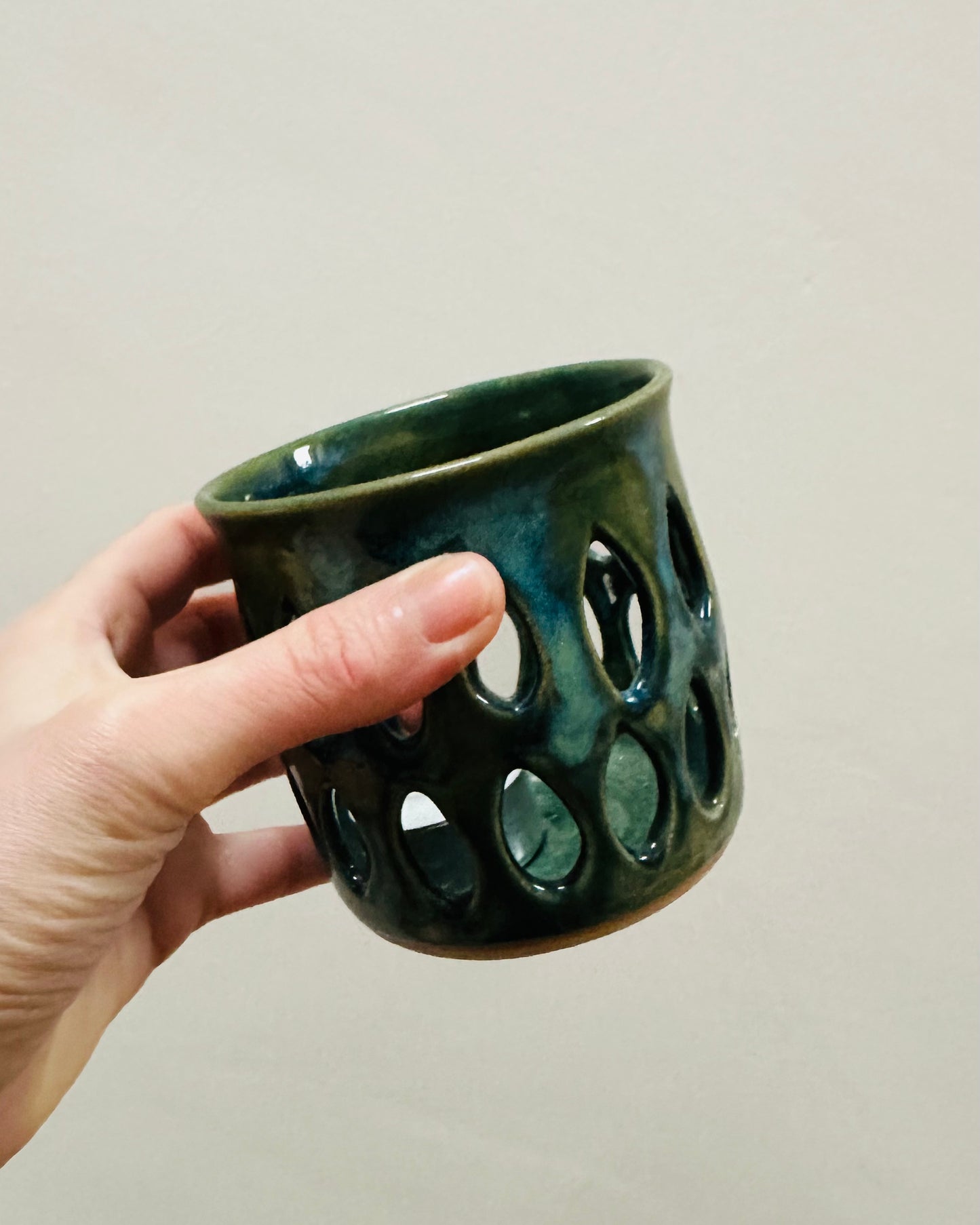 REDUCED tea light holder