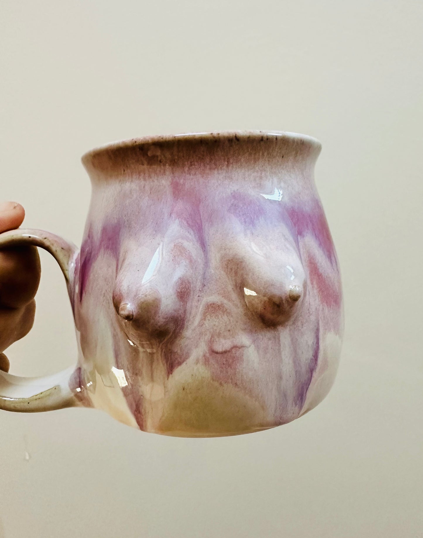 Marshmallow Boob Mug