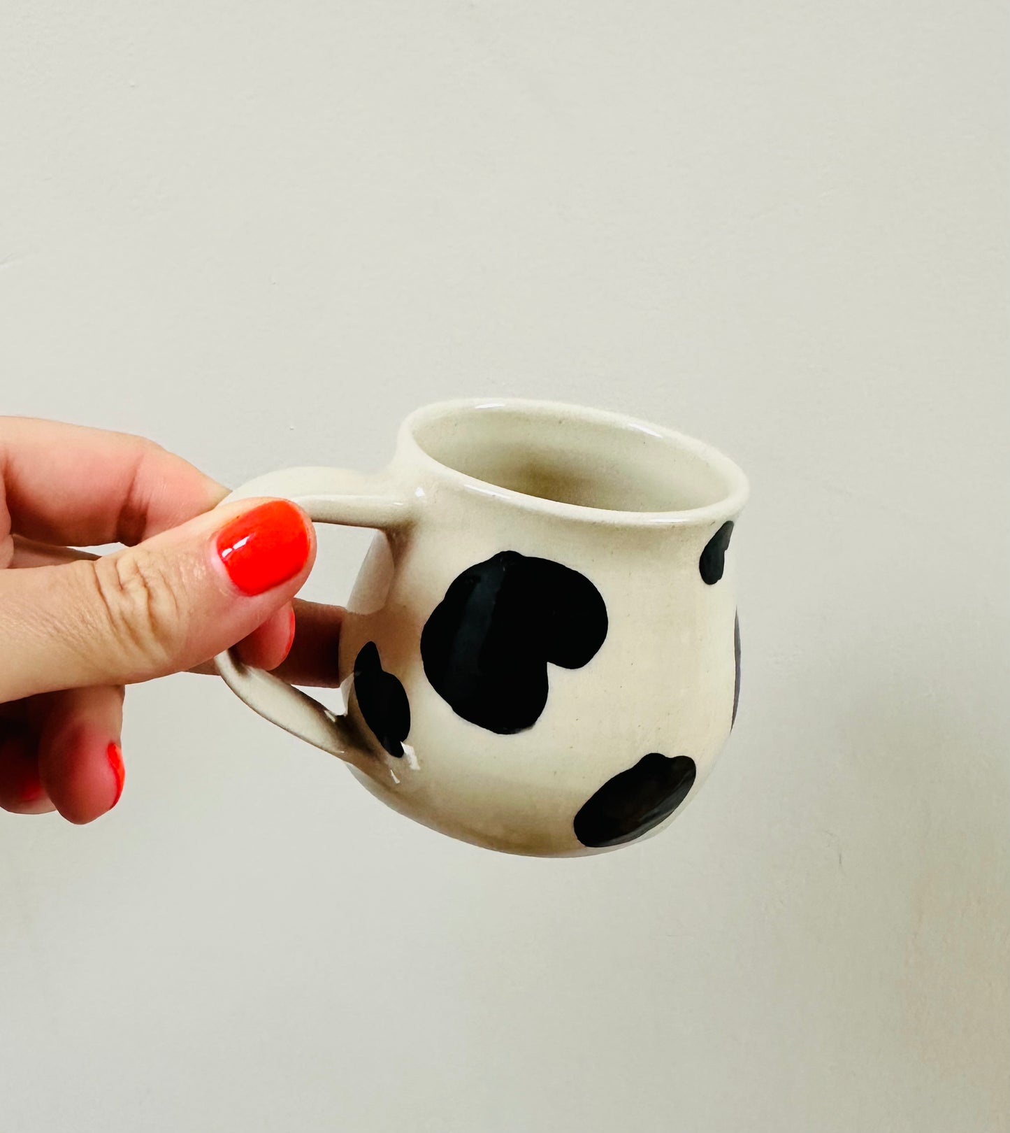Cow Espresso Cup