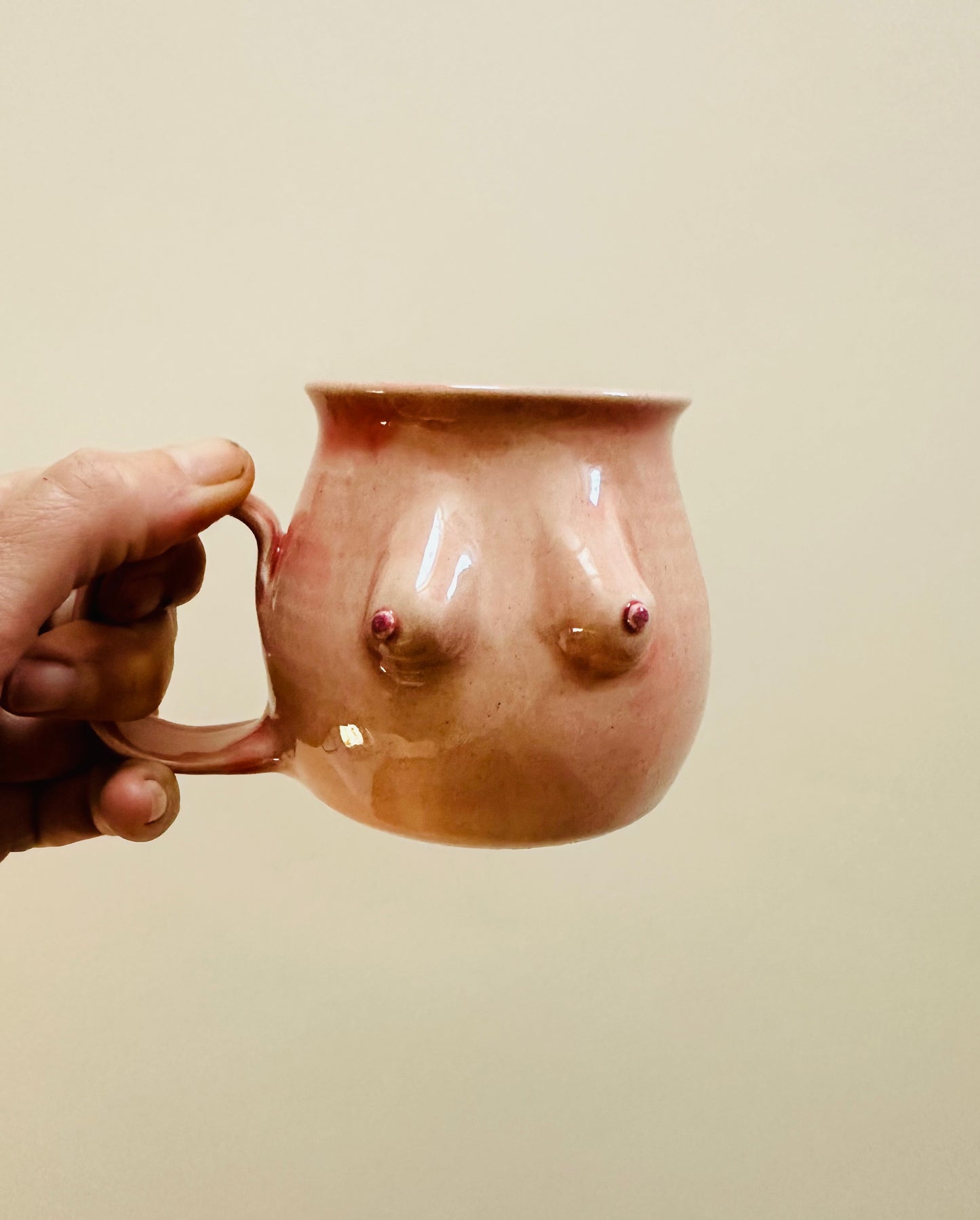 Peachy Boob Mug