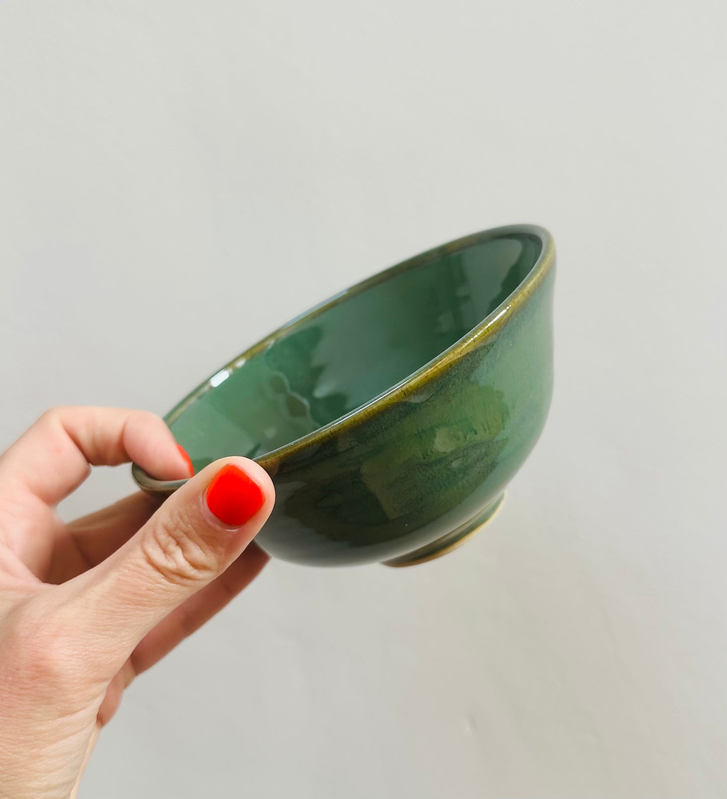Small Cereal Bowl - Green